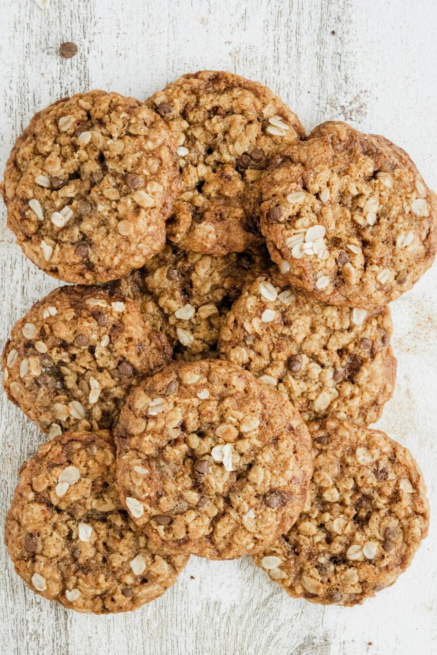 Banana oat cookies