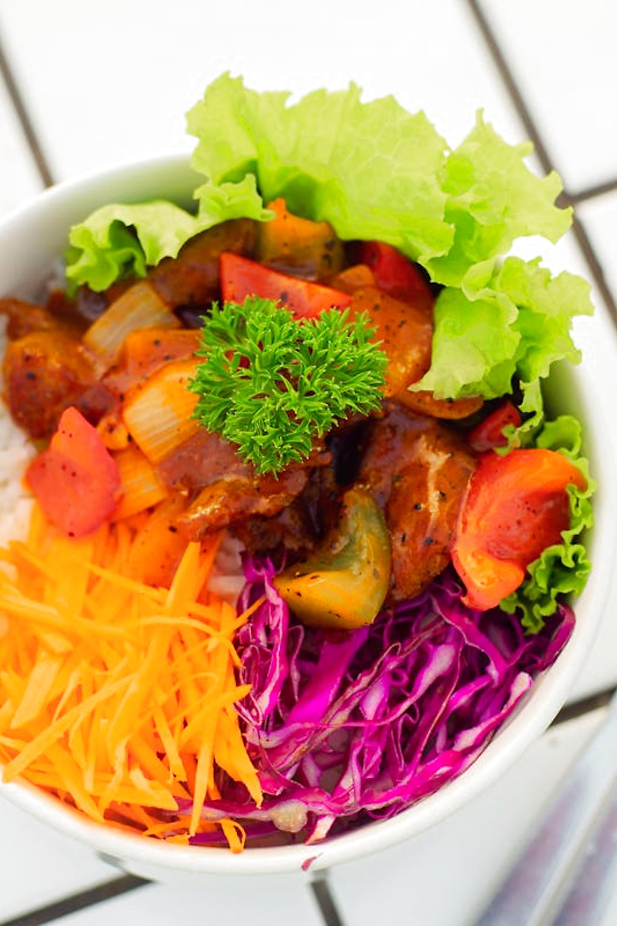 Insalata di patate, fagiolini e uova