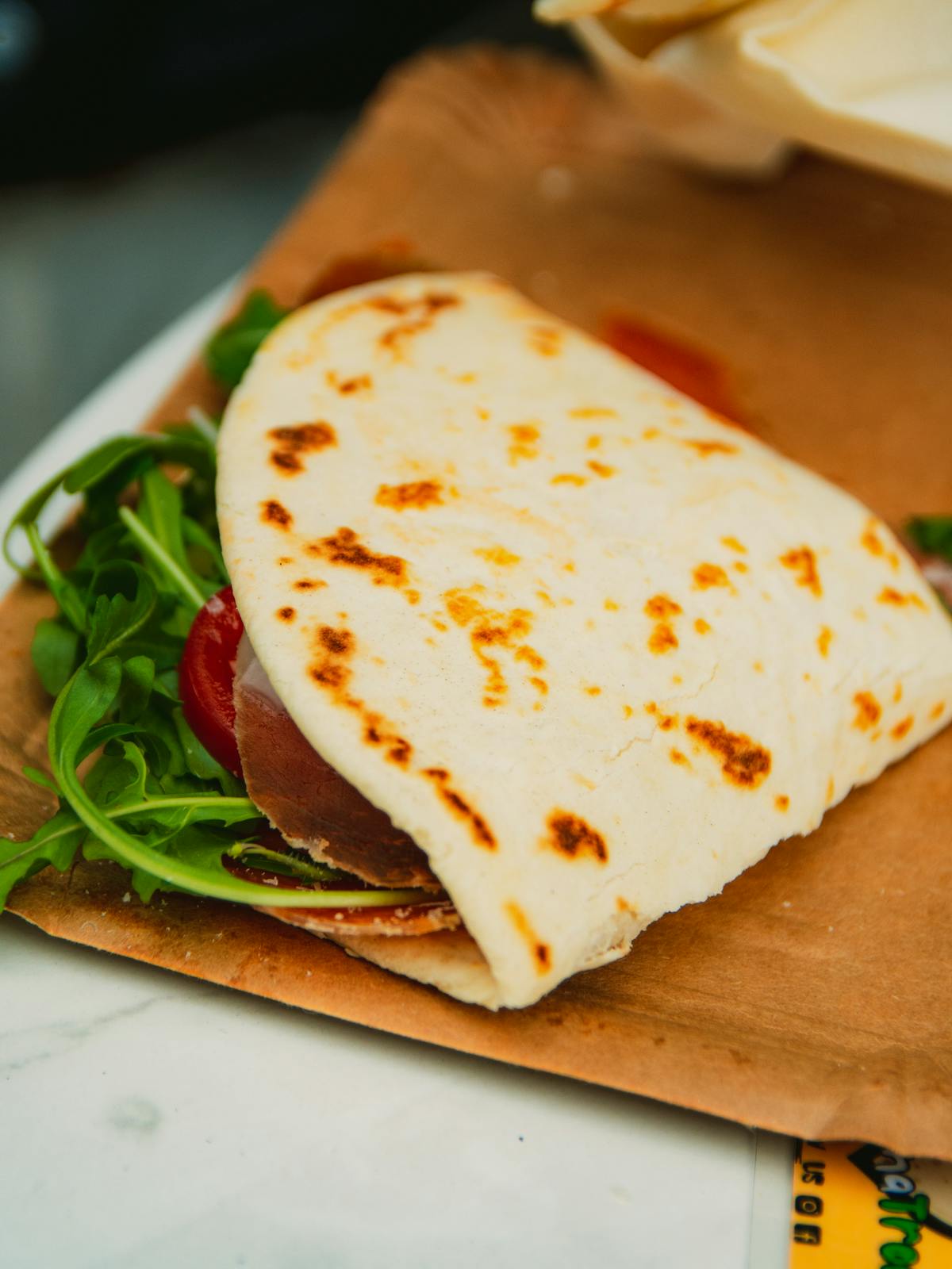 Stuffed piadina